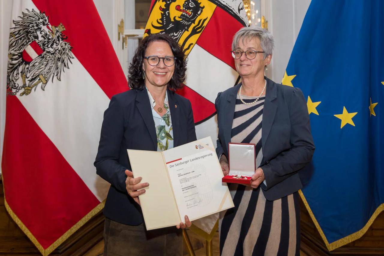 Ehrung Monika Aistleitner